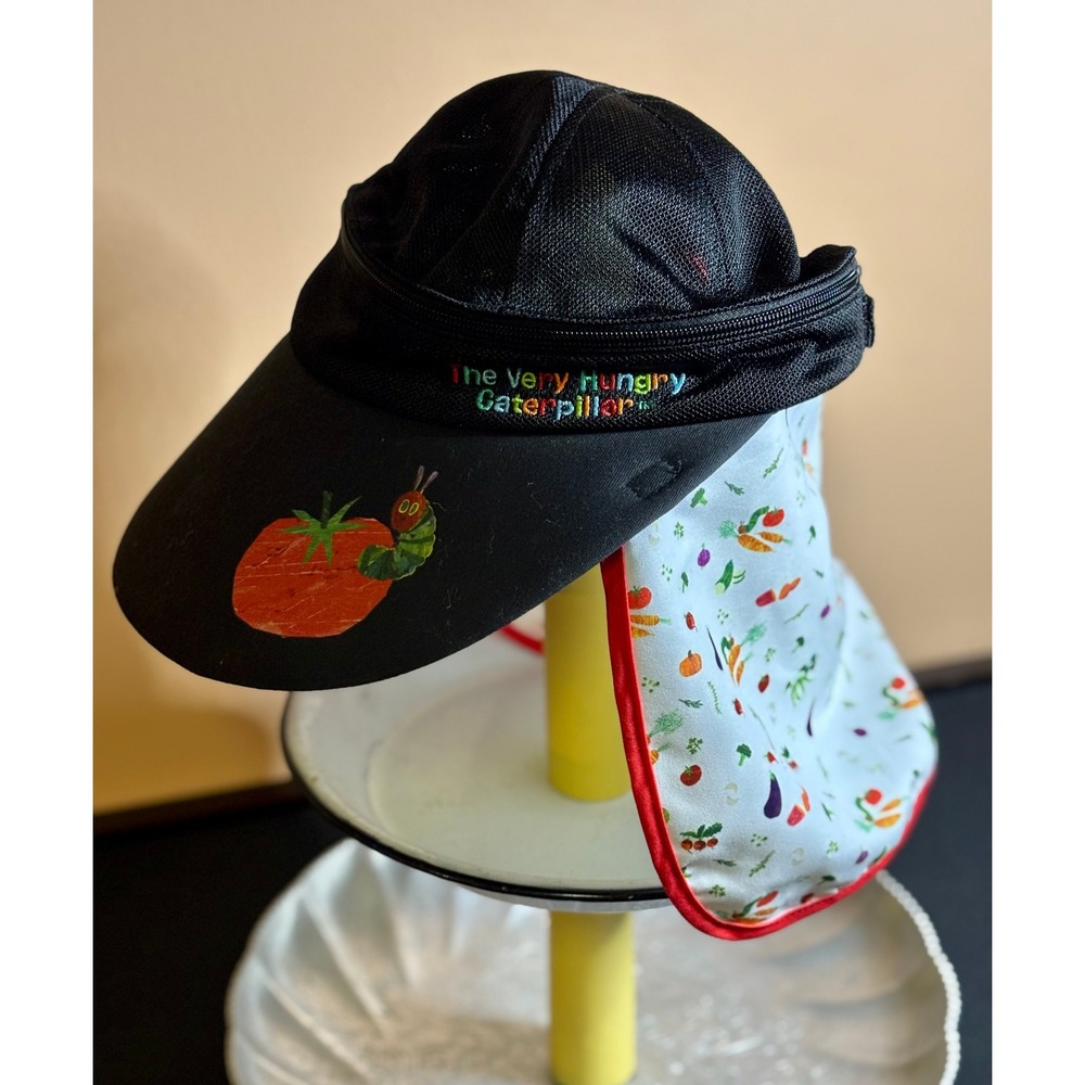 Adult Very Hungry Caterpillar Eric Carle Japan Sun Hat Visor Teacher Garden